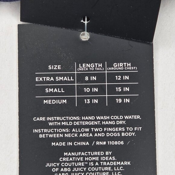 NWT Juicy Couture Camo 95 Cheer Dog Dress - Picture 3 of 3